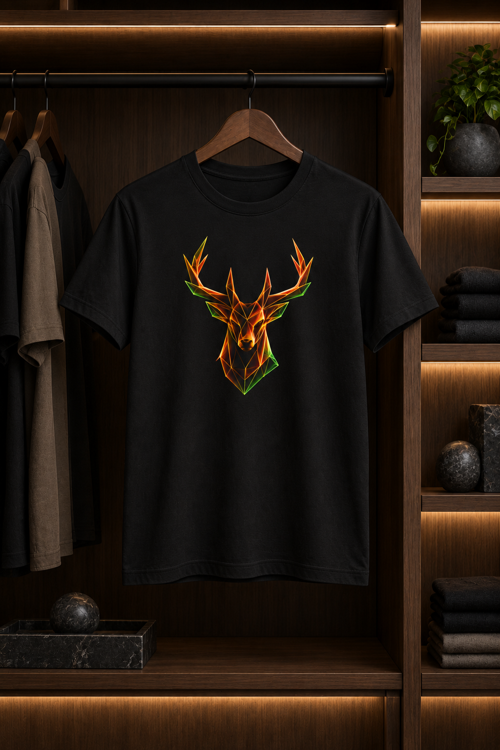 Origami Deer T-Shirt | Freedom Instinct Tee