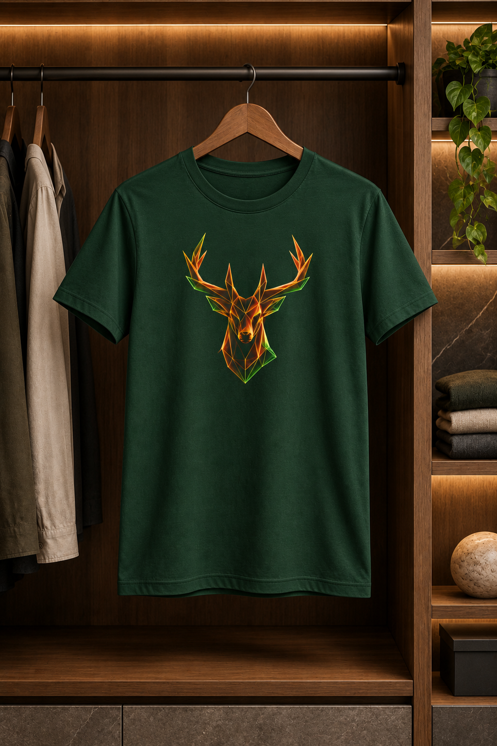 Origami Deer T-Shirt | Freedom Instinct Tee