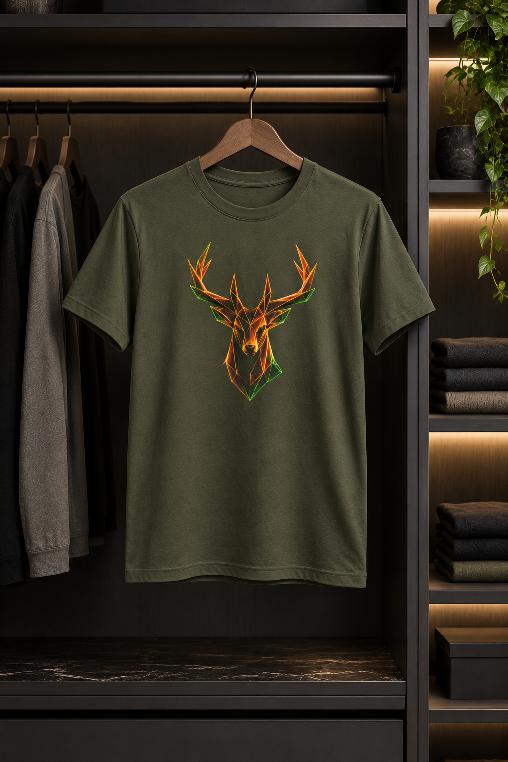 Origami Deer T-Shirt | Freedom Instinct Tee