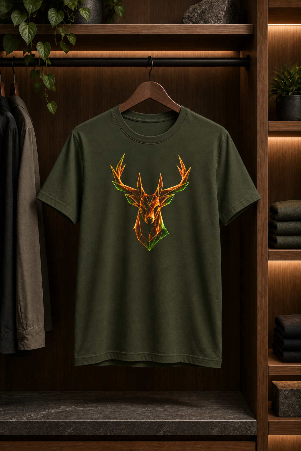 Origami Deer T-Shirt | Freedom Instinct Tee