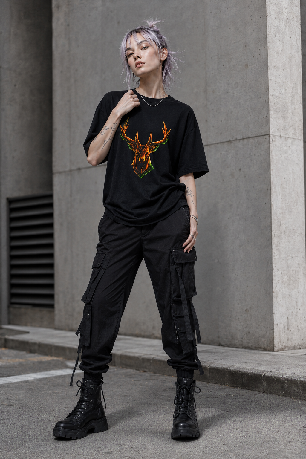 Origami Deer T-Shirt | Freedom Instinct Tee