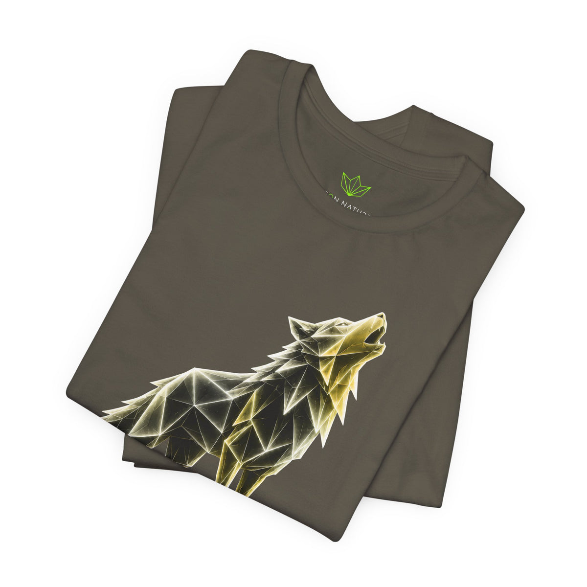 Origami Wolf T-Shirt. Belonging Instinct Tee