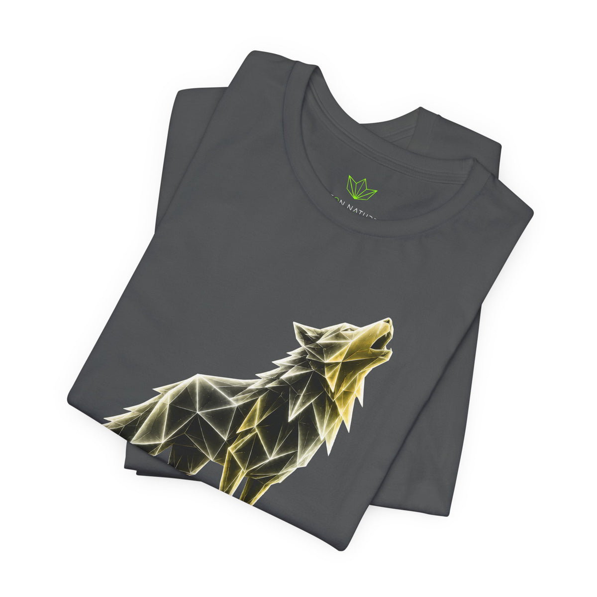 Origami Wolf T-Shirt. Belonging Instinct Tee