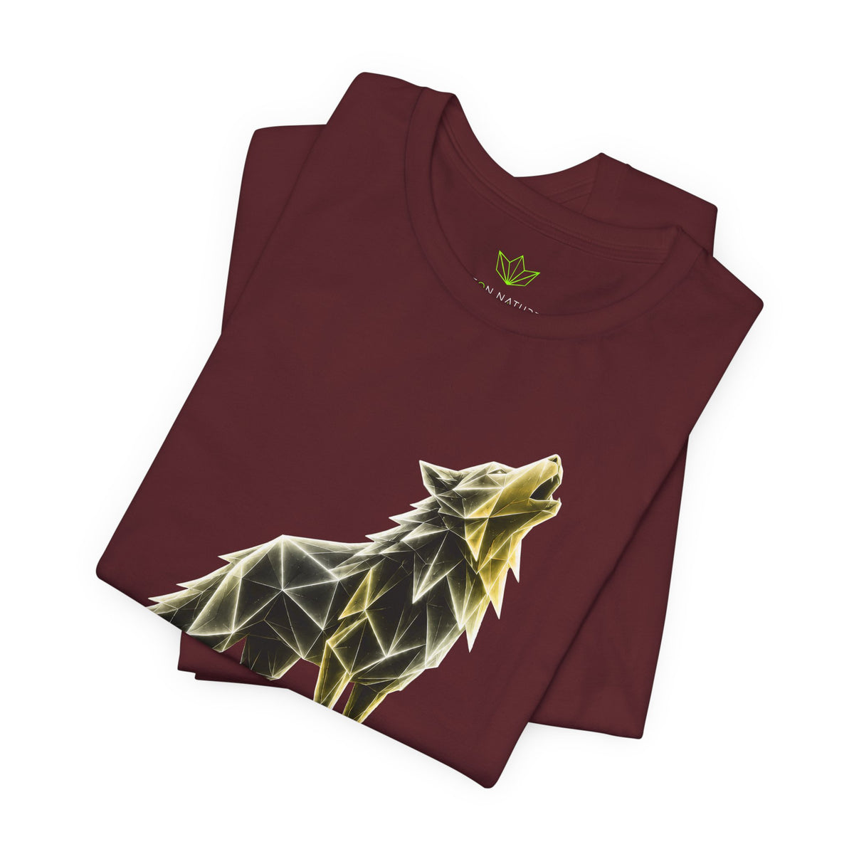 Origami Wolf T-Shirt. Belonging Instinct Tee