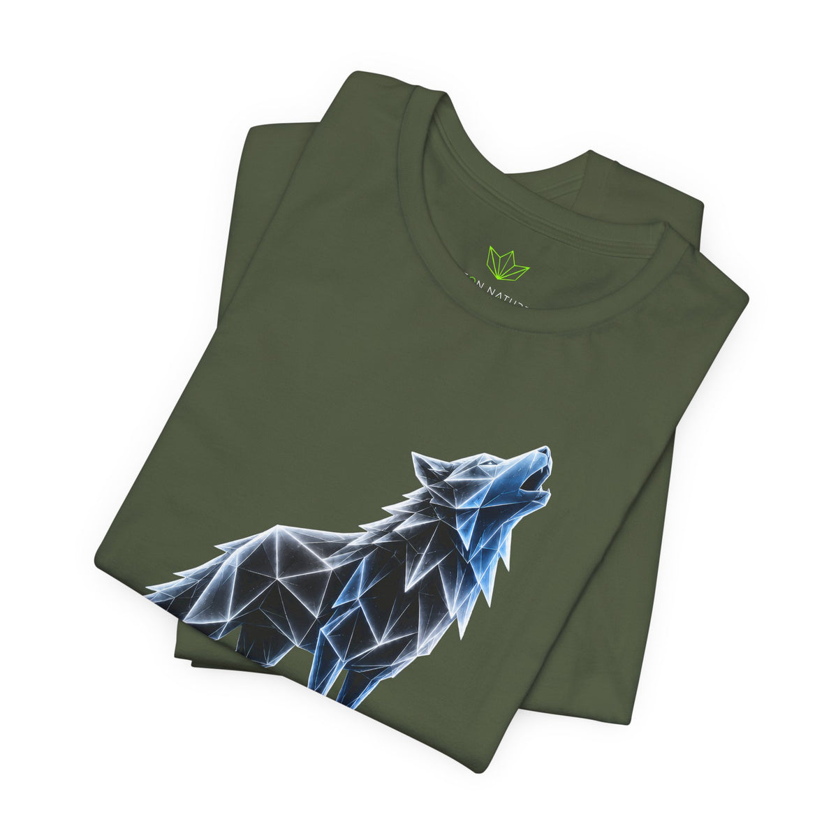 Origami Wolf T-Shirt. Belonging Instinct Tee