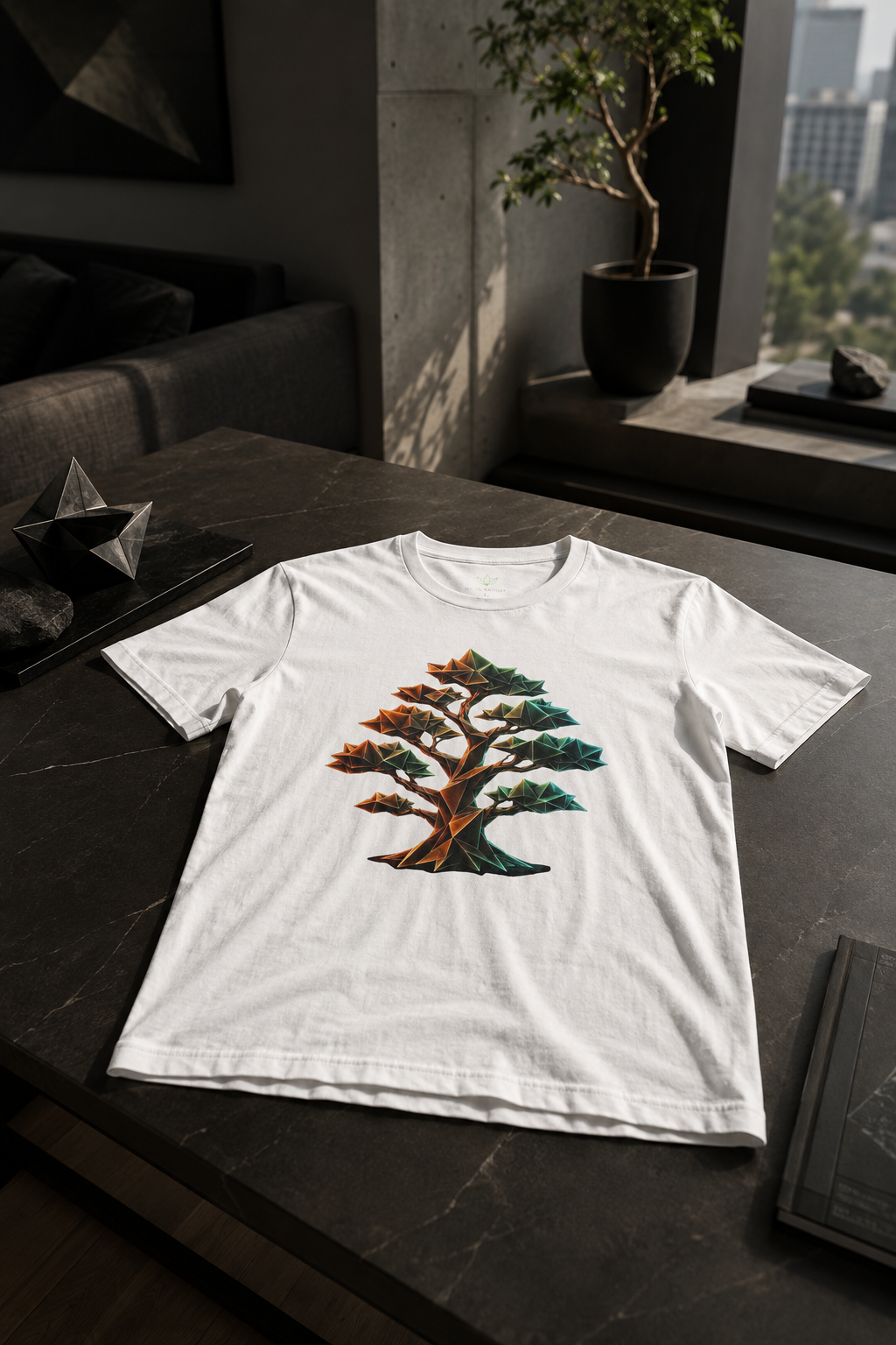 Origami Tree T-Shirt.  Grounding Instinct Tee