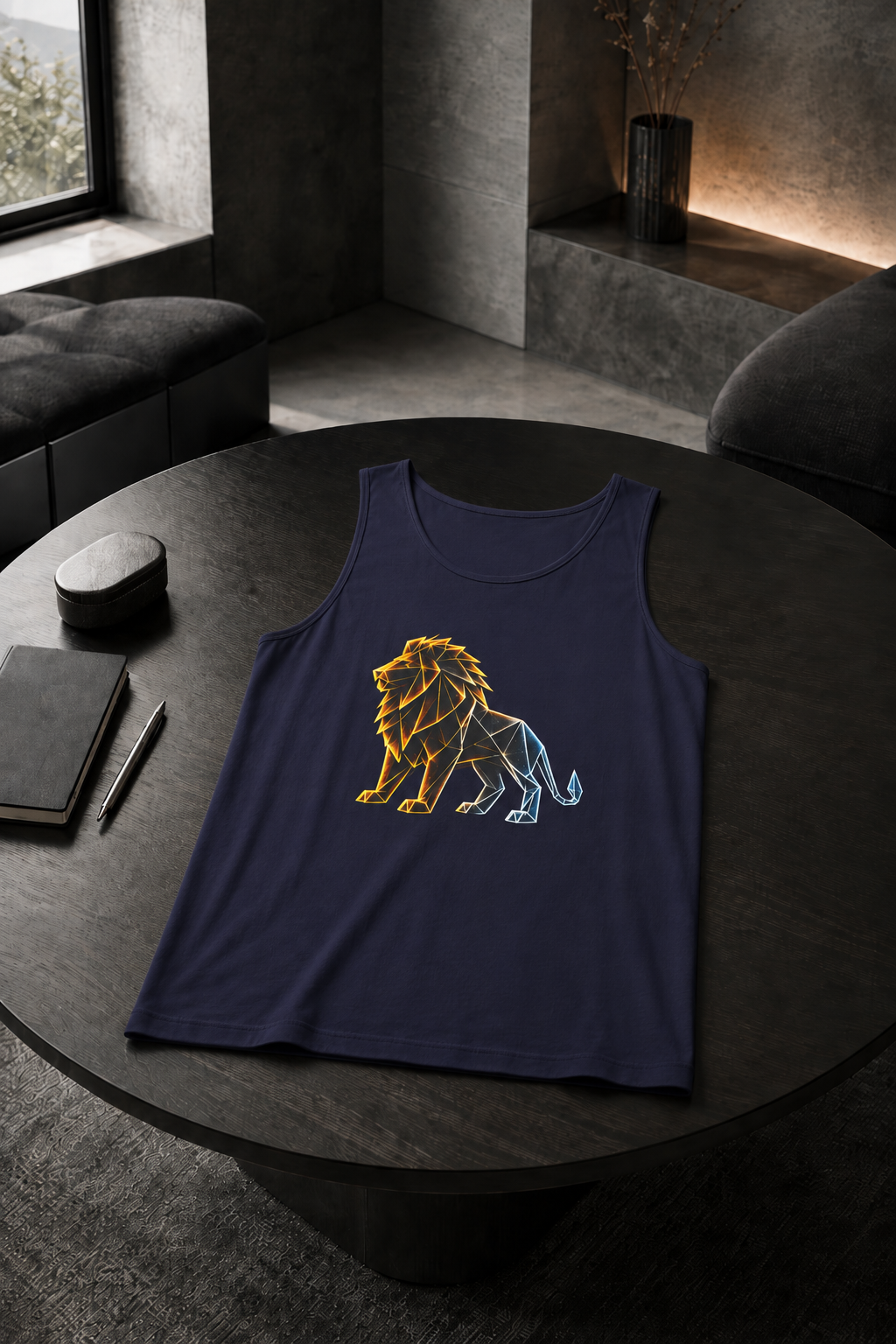 Origami Lion Tank Top. Presence Instinct Tank Top